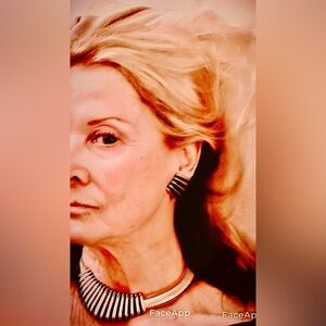 Art Deco Choker and Clip Earrings Set